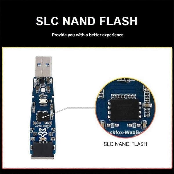 WebBee RV1103 Linux Utviklingskort med Kabinett og Flash RJ45 Ethernet PHY A7 RISC-V 64MB