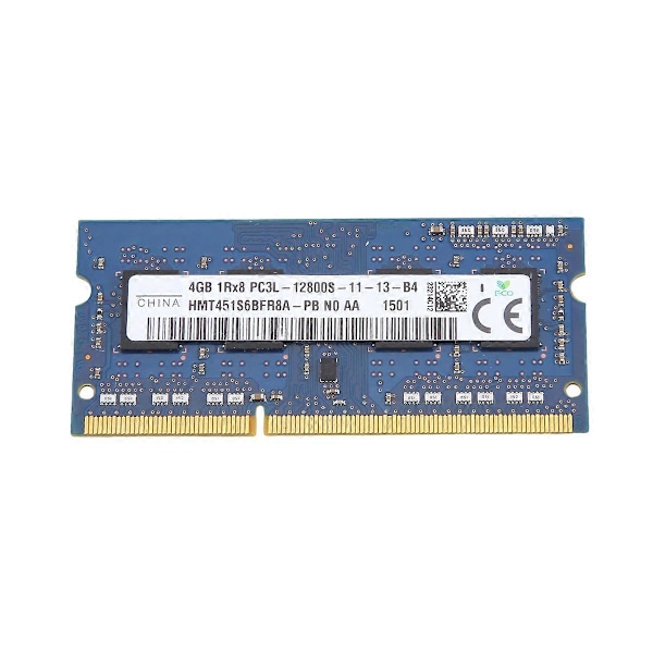 For DDR3 4GB Laptop RAM Hukommelse 1600Mhz PC3 12800 1RX8 1.35V 8 IC SODIMM Hukommelse Kun til