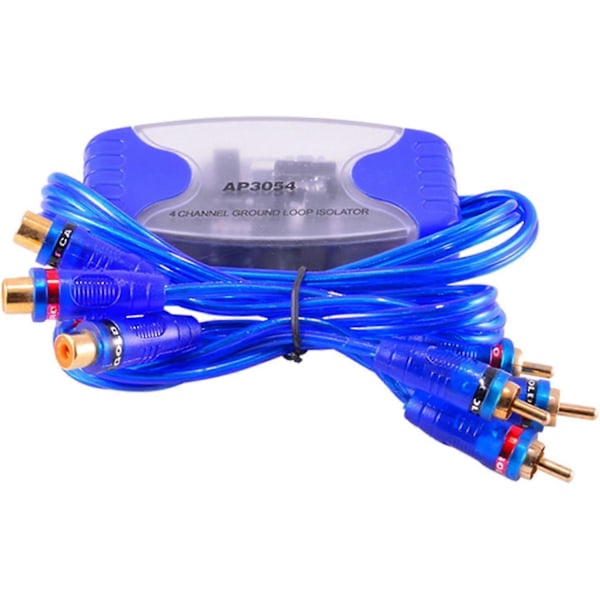 4-kanavainen RCA-äänikohinasuodatin Maadoitussilmukan erotin Autostereo 50W