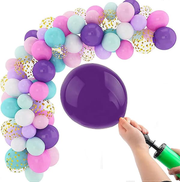 5-pack Ballongpumpar Ballongpump Kraftfull Handpump För Ballongbåge