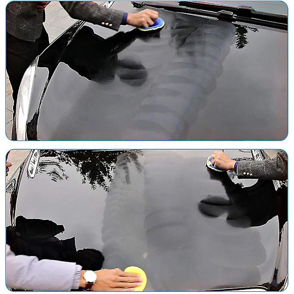 Mikrokuitu Autovaha Levitystyynyt Kiillotussieni Kahvalla Vahavaahtomuovilevittimet Auton Puhdistukseen 13X13X2cm Fontainebleau 3kpl