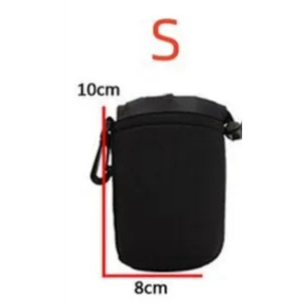 4 stk S/M/L/XL Kamera Linse Pose Taske Kamera Linse Pose Taske Tarp Kamera Tilbehør