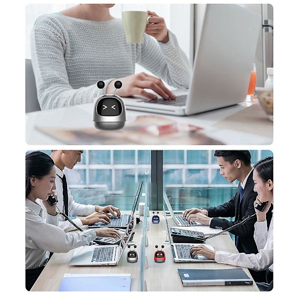 Bilinstrumentbræt Diffuser (rød, Grapefrugt Smag), Robot Luftfrisker Ornament Bil Interiør Dekoration Tilbehør Til Bord Soveværelse Stue Kontor