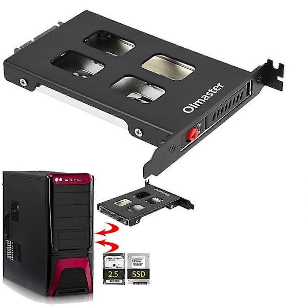 Pci Siirrettävä Kotelo Kiintolevylle 2.5 Tuuman Sata Sdd Hdd Adapterille