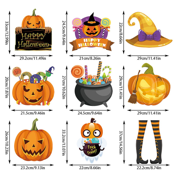 Halloween Aavekasvo Kurpitsa Ovenripustukset Hyvää Halloweenia 2023 Kodin Sisustus Noitahattu Karkki Vai Kepponen Ovimerkin Riipus B