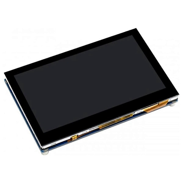 4,3 tommer LCD-skærm til 4B/3B+/3A+/3B/2B/B+/A+ IPS Kapacitiv Touch Screen Monitor 800X480