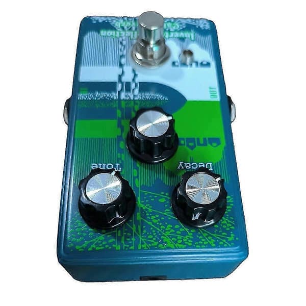 Gitarr Reverb Effekter Inverterad Reflektion Kabin Reverb Effektpedal för Elgitarr Bas