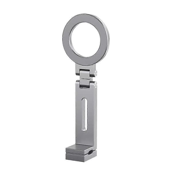 Universal magnetisk biltelefonhållare luftventilfäste klämma för mobiler Silver