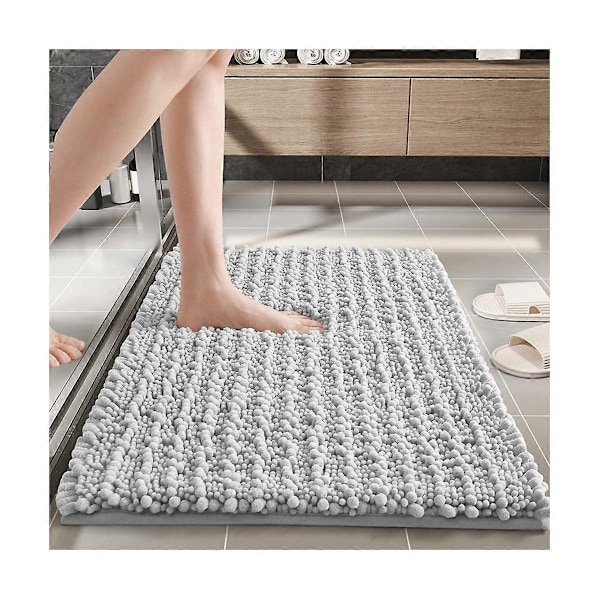 Badrumsmatta, halkfri, modern, minimalistisk, mjuk, hudvänlig, lätt att rengöra, fäller inte hår, andningsbar