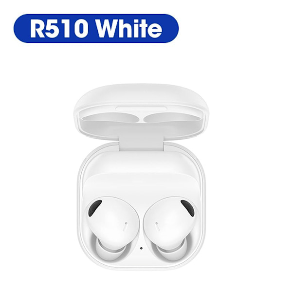 2023 Uudet Buds2 Pro R510 TWS -nappikuulokkeet Bluetooth-kuulokkeet Buds 2 Pro langattomat kuulokkeet HiFi-stereomikrofonilla ENC-peliurheiluun White