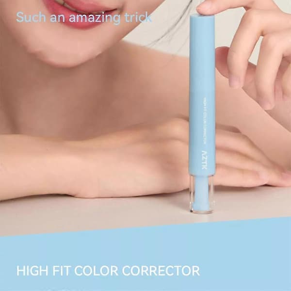 Concealerpenn, 3 farger flytende concealer med svamphode 2