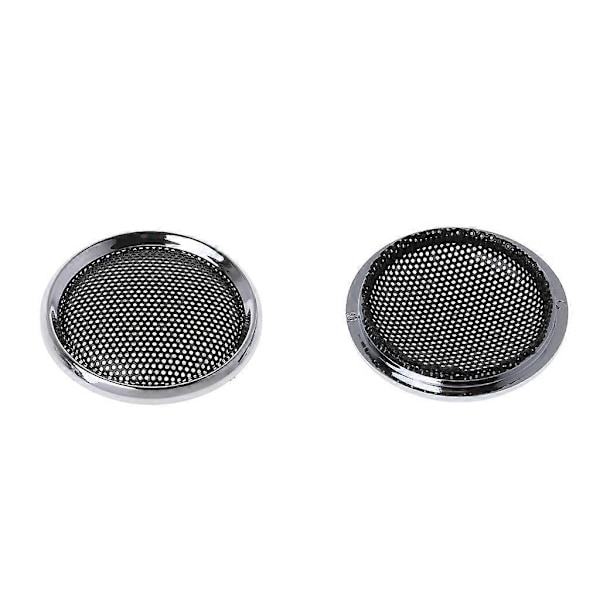 2 ST Högtalarskydd Diskantgaller Mesh Nät Skyddsgaller Högtalare Mini 1 Tum DIY Tillbehör