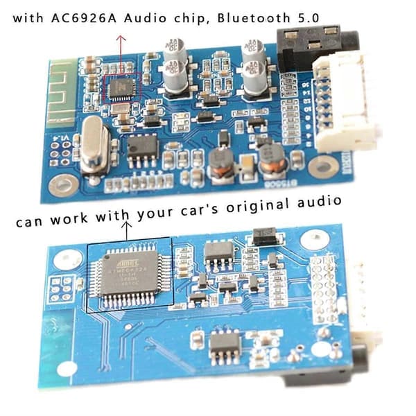 Bluetooth Interface Adapter Musik Aux Modul til Accord DC 12V Radio Stereo Aux Kabel Adapter