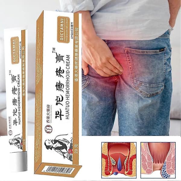 Shenyitang Huatuo Hemorrhoid Ointment Herbal Hemorrhoid Cream External Use