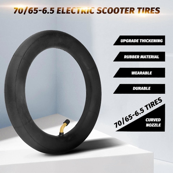 70/65-6.5 Innerslang Däck för Elektrisk Mini Pro Scooter Tillbehör Cykeldelar
