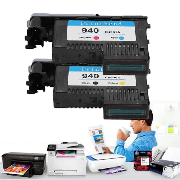 Højkvalitets printhoved til HP 940 C4900A C4901A til 8000 8500 serien (CMYK)