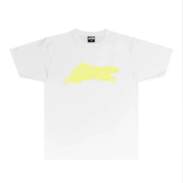 Uusi Classic Flying Dog Printed T-paita miehille ja naisille Kawaii Clothes Harajuku Y2k Top Oversize Shirt Street Casual Clothing Dark Grey S