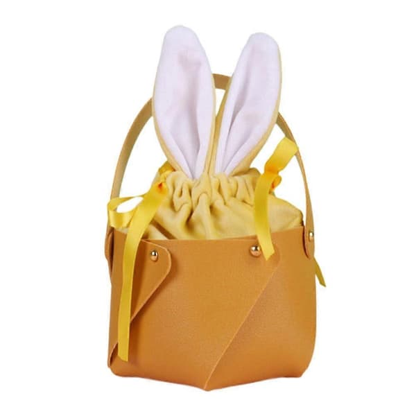 Easter Candy Bag Multiple Colors Happy Easter Bunny Ears Candy Gift Gul