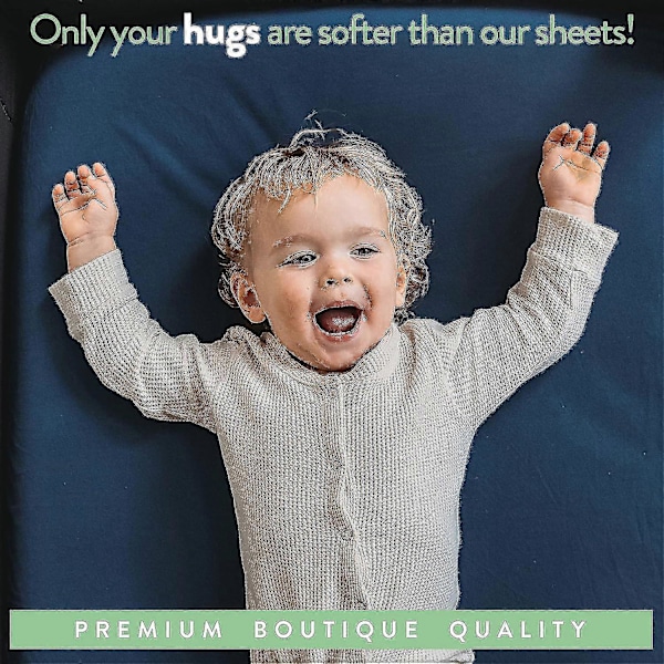 Formsydde laken til babykurv kompatible med Snoo Happiest Baby Oval Babykurv  u2013 Mykt og behagelig 100% Jersey Bomull  u2013 Beige + Rustbrun  u2013 2 stk.