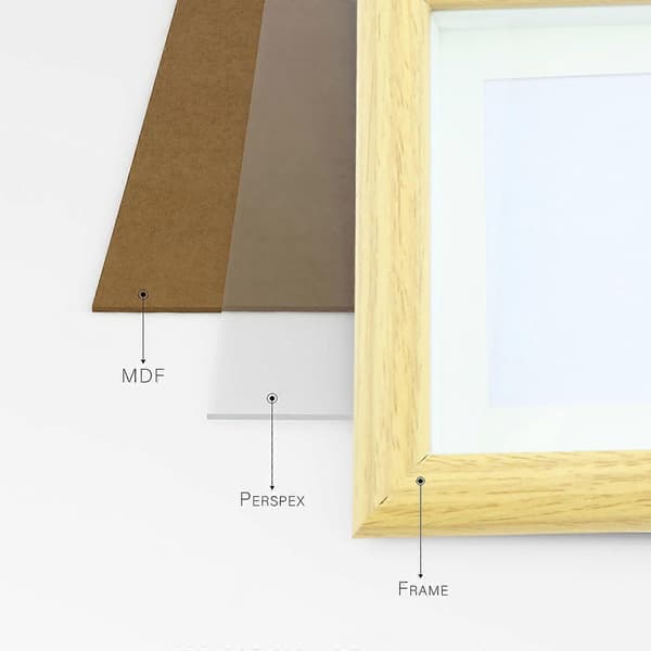 Wall Space 10x10 Svart Ram