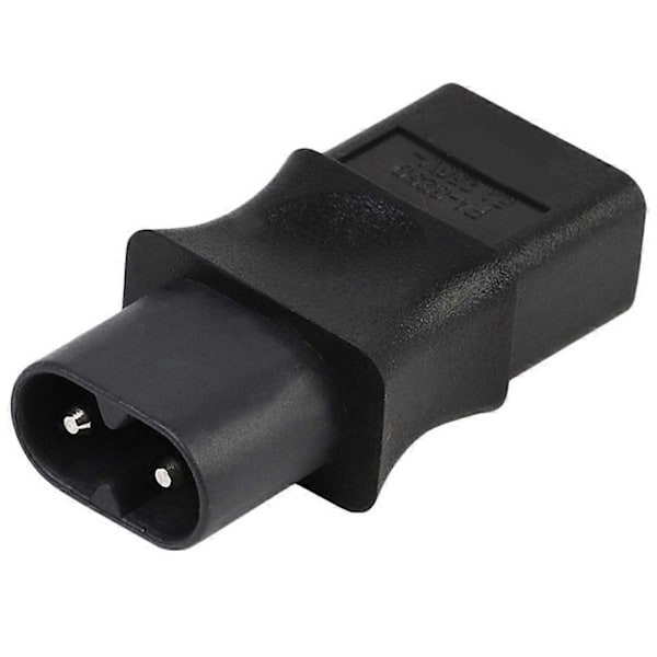 2 st 2-Pin Iec 320 C8 Hane till Iec 320 C9 Hona Ac Adapter 6A/250V Industriell Strömomvandlare