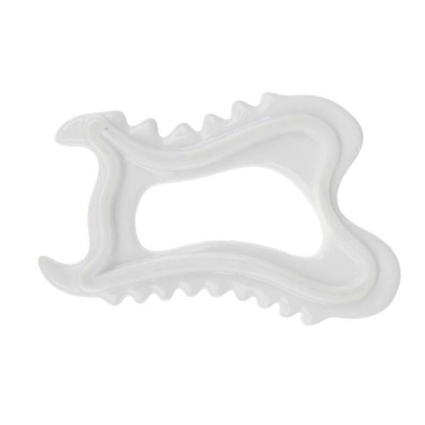 Gua Sha Keramisk Rektangelform Ansikts- och Kroppsmassagebräda Verktyg Portabel