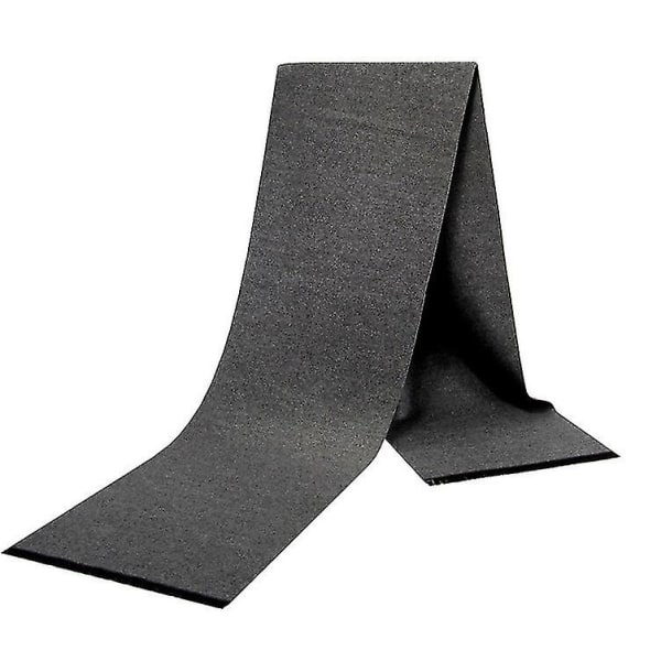 Herre Ensfarget Skjerf Varmt Vintertykt Skjerf Dark gray
