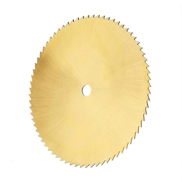 80mm HSS Guld Litet Sågblad För Metall Träbearbetning Plastslipning (6mm)