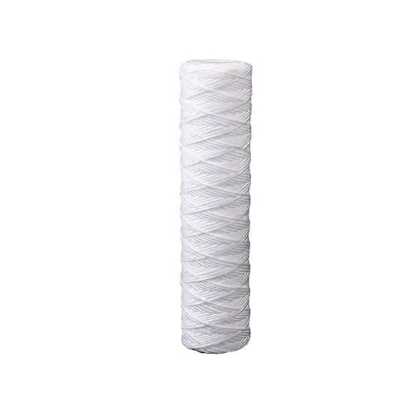 Set med 5 lindade vattenfilterpatroner anti-sediment 9 3/4 tum - 5 mikron kompatibla med 10-tumsfilter tillverkade i Frankrike-kryc