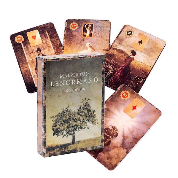Most Claire de Le Norman Oracle -kortit ennustamiseen Tarot-lautapeli Light green
