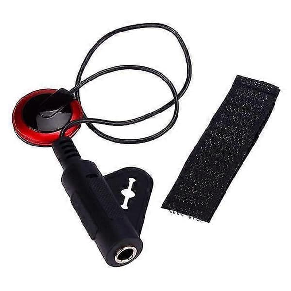Akustisk Piezo Kontaktmikrofon Pickup för Gitarr Violin Mandolin Ukulele
