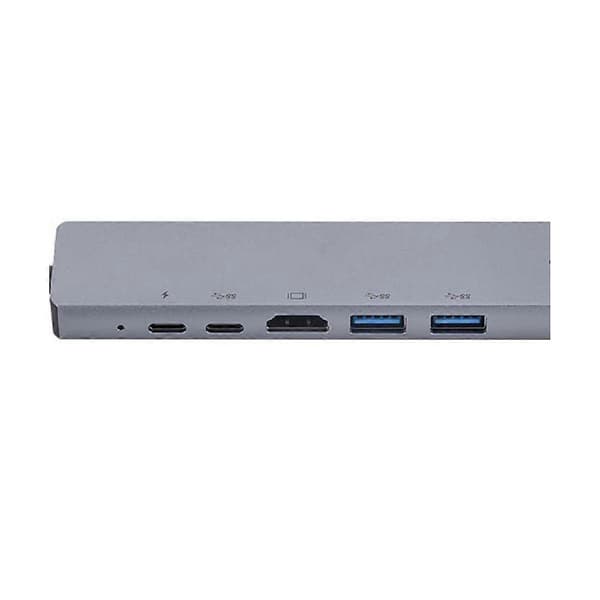 USB3.1 Type USB-C til HDTV+RJ45 6-i-1 Dockingstation til Dockingstation HUB Type C Adapter