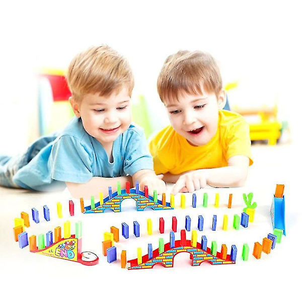 Qian Domino Blocks Dominoes Brädspel Plast