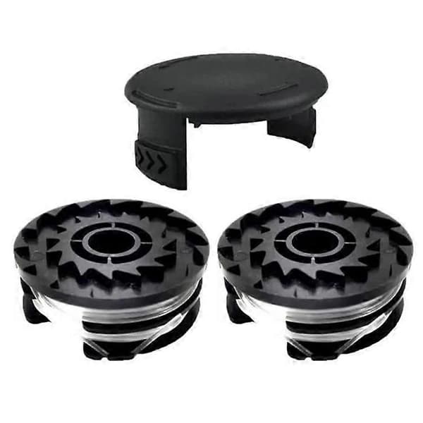 Kompatibel med Parkside gressklipper 2 spoler + Spolehette for gresstrimmer, TLP-01 / TLP-01-1