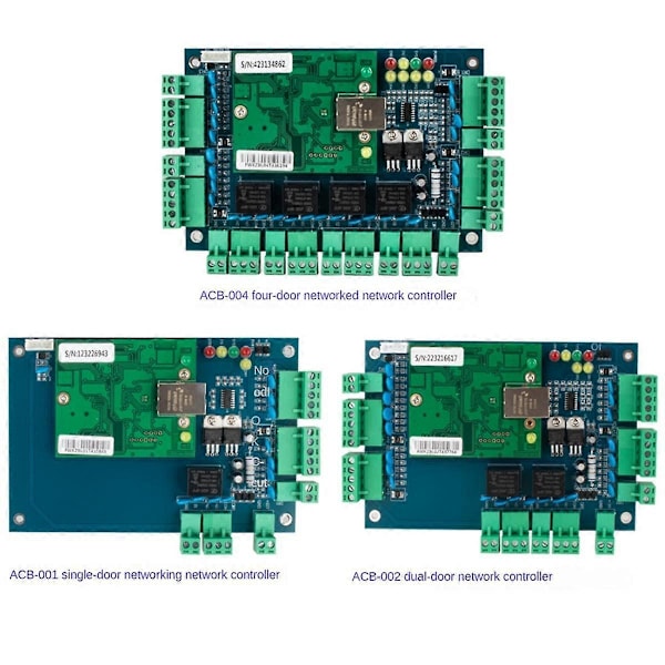 ACB-001 TCP/IP Nätverk Wiegand 26 Inpasseringskontrollpanel för 1 Dörr