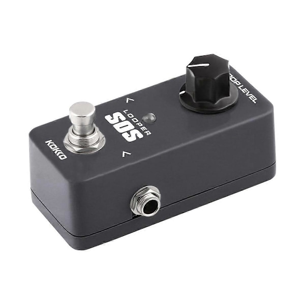 FLP2 Bærbar Gitar Effekt Pedal Looper Effekter 5 Minutter Looping Tid Loop Stasjon, Ekskluderer Strøm