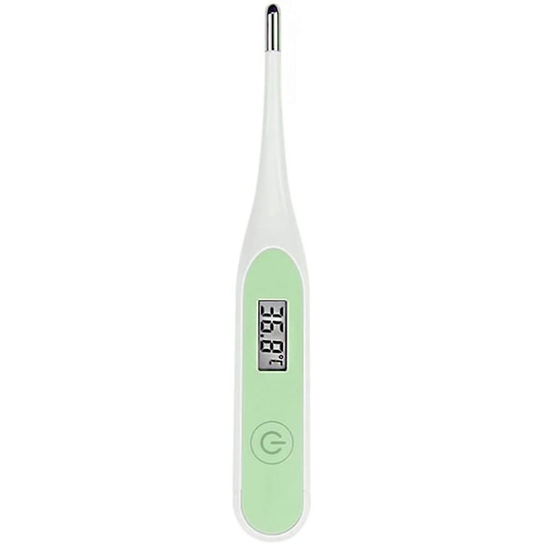 1 stk. Digitalt Basaltermometer Hurtig Aflæsning Elektronisk Termometer 20 Sekunders Hurtigtest Termometer Til Voksen Babygreen