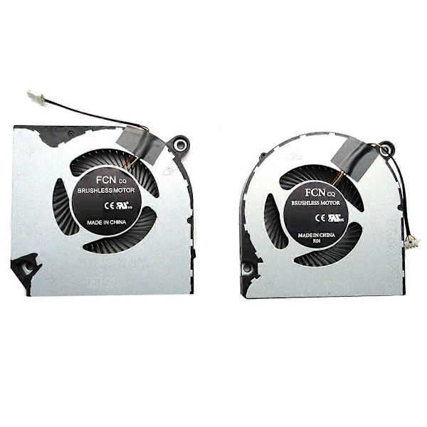 CPU+GPU Kylfläkt för AN515-43 AN515-54 AN517-51 AN715-51 Multifunktionell Kylfläkt