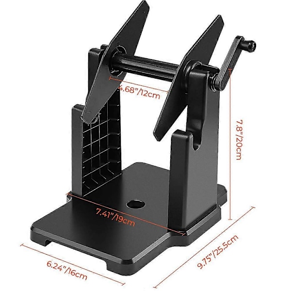 Ekstern Holder, 2 i 1 Fanfold Stak Papirholder til Termisk Bordprinter