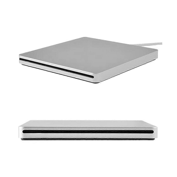 Ulkoinen DVD-asema USB 2.0 Kannettava CD DVD +/-RW-asema DVD-poltin kannettavalle Pro Air Windows 7/8/10 -käyttöjärjestelmille