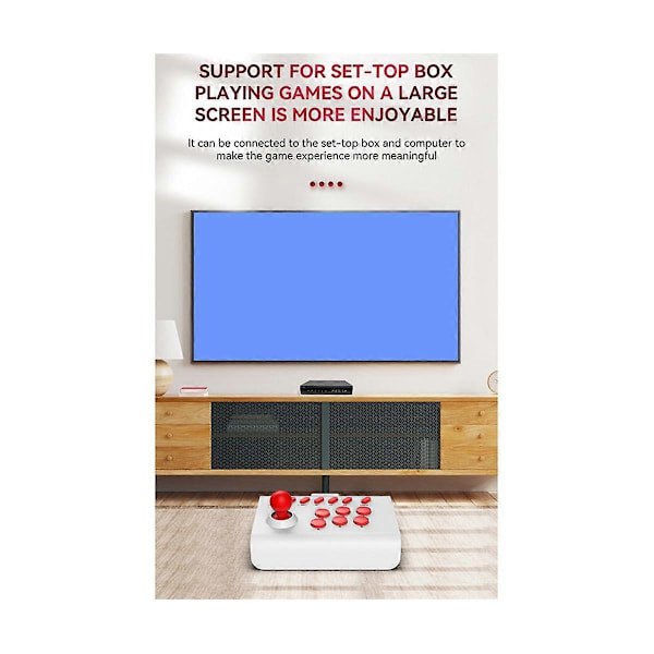 Bärbar Bluetooth Trådlös PC Datorversion för Android IOS Telefon Switch TV 2.4G Spelkontroll