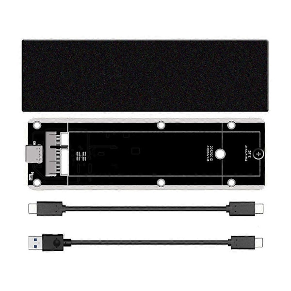 För 2012 Air A1425 A1398 A1465 A1466 SSD-fodral USB3.2 GEN2 6Gbps M.2 SATA SSD-box SSD-kabinett 2 Ca