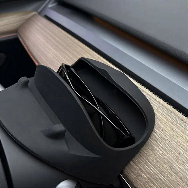 Telefonholder Brilleetui til Model Y Telefonholder Bag Rat Beslag Navigationsstøtte