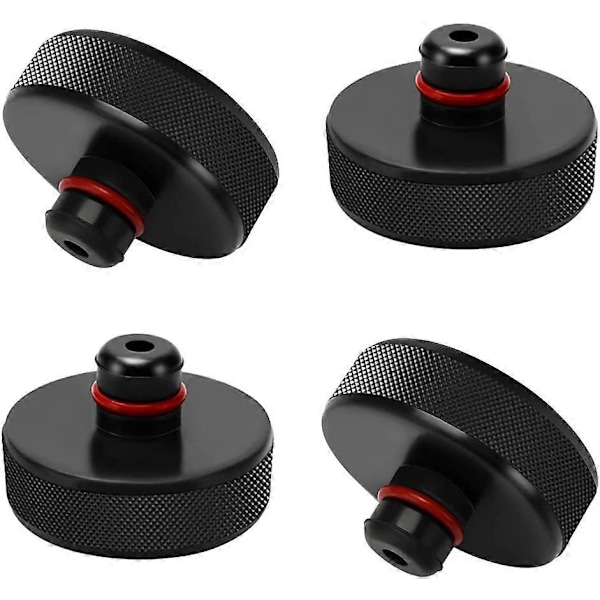 4 Stycken Domkraftsplatta, Gummiblock Kompatibelt med Tesla Model 3 Model Y Model S Model X, Domkraftsplatta för Batteri- och Chassisskydd