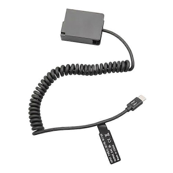 DMW-BLC12 Dummy-akku DMW-DCC8 PD USB-C -liitin GX8 FZ1000 FZ300 FZ200 G6 G7 G80 G81 G85 G95 G99 FZ2000 -kameroille
