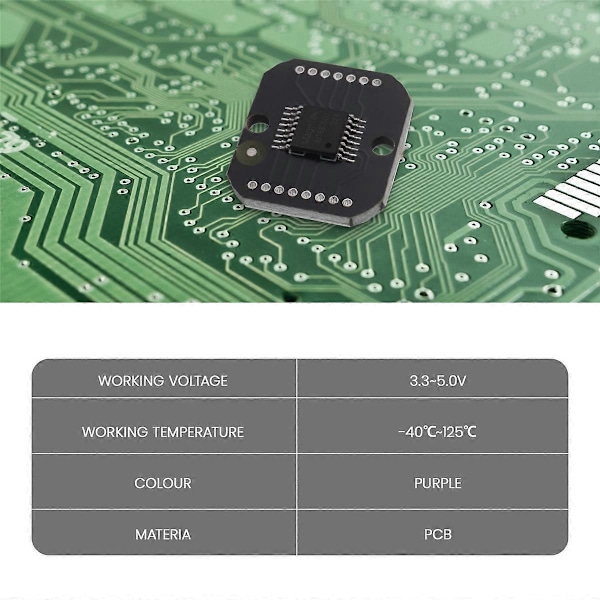 MT6835 Magnetisk Encoder Modul PWM/SPI Børsteløs Motor 21BIT Encoder Kan Erstatte AS5048