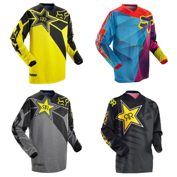 2023 FOX fox head downhill dragt cykel køredragt langærmet T-shirt style 1 L