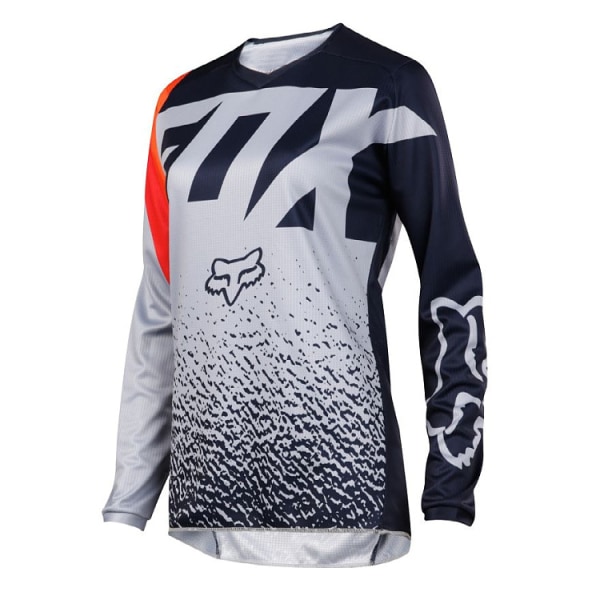 Sommar dam FOX långärmad utomhus sport andningsbar långärmad T-shirt style 1 XXL