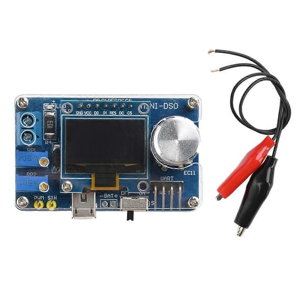 DIY Mini Digitalt Oscilloskop Kit STC8K8A Mikrocontroller Elektronisk Loddeøvelse Løse Dele