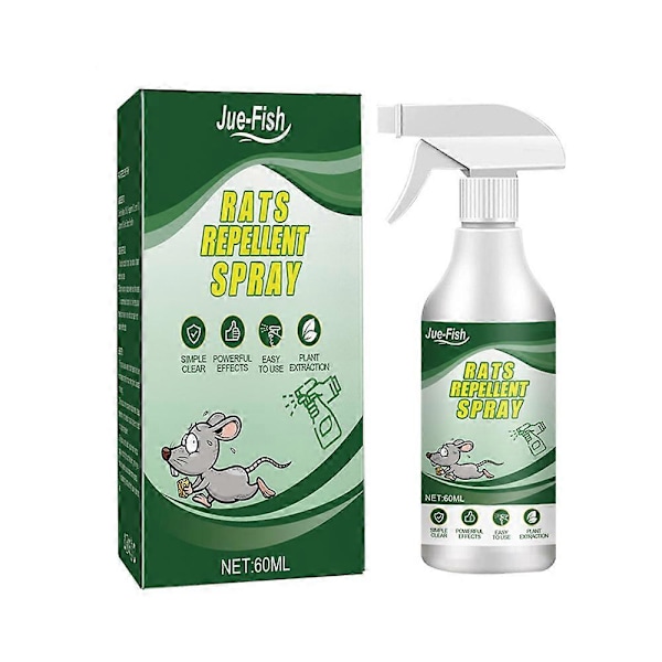 Pepparmynta Avskräckande Medel Mot Möss Musskrämma Spray Natural Armor Rodent Shield Trigger Spruta Hushållstillbehör